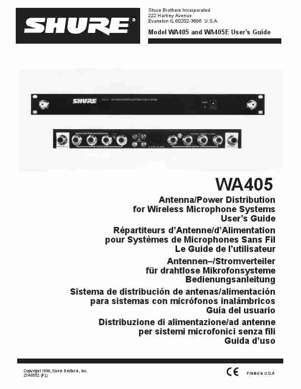 Shure TV Antenna WA405-page_pdf